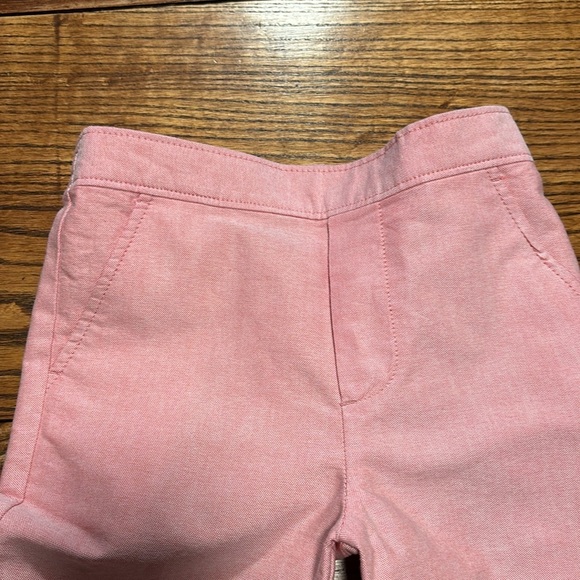 Class Club Girls Pink Pants Side Slit Pockets & Elastic At Waist In Back Size 5 - Picture 3 of 10